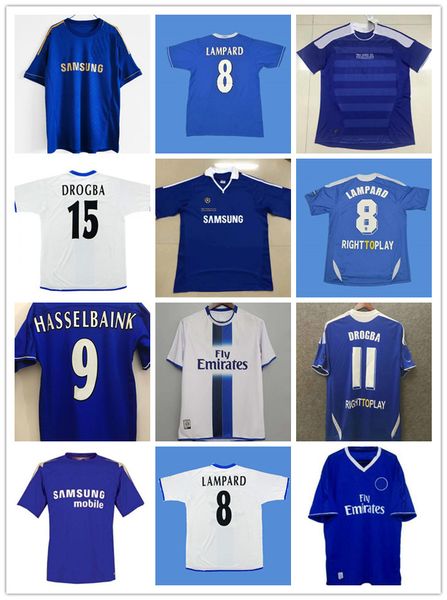 

Lampard 2011 2012 2013 Drogba 1994 1995 Retro Soccer Jersey Torres 11 12 Final 96 97 99 Football Shirts Camiseta Crespo Hughes 03 05 06 COLE ZOLA Vialli 07 08, Black