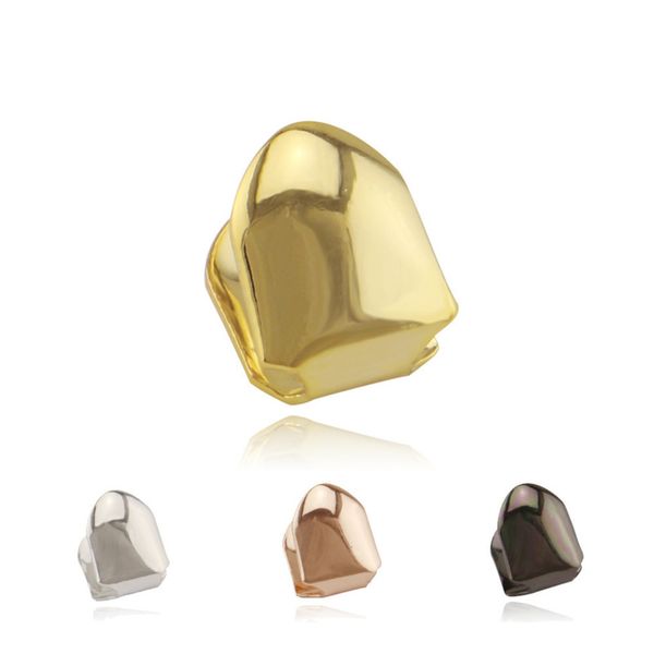 

jinwu set teethgrill hip hop single tooth gold plating, Silver