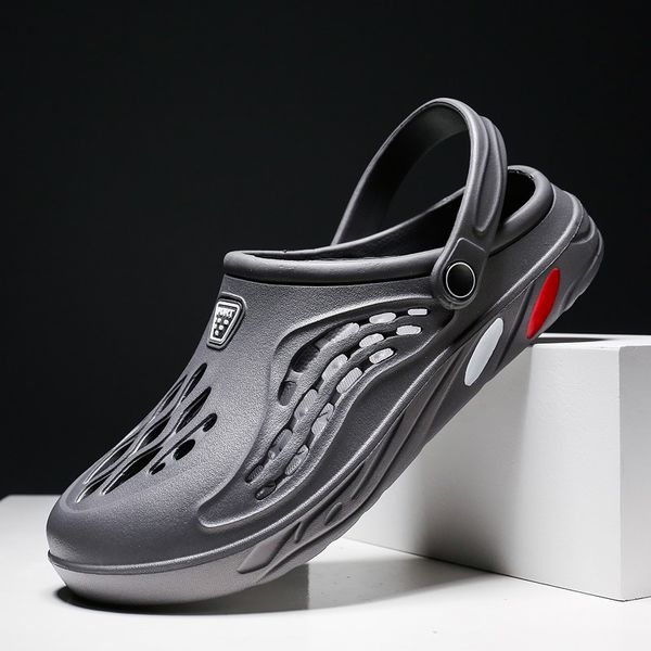 

suitable mesh fashion slippers slides shoes rubber sandals women lightweight foam outdoor walking breathable in wholesale two size 36-48, Black