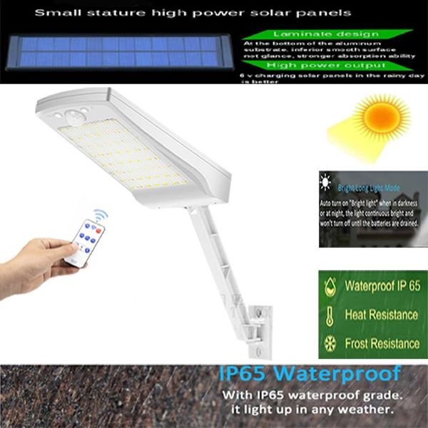 

solar lamps 56 led light outdoor lantern tents lamp spotlight flood remote contol pir motion sensor lights