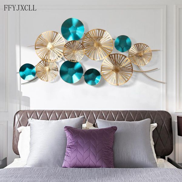 

american living room background wall decoration simple 3d iron art european creative sofa home pendant decorative objects & figurines