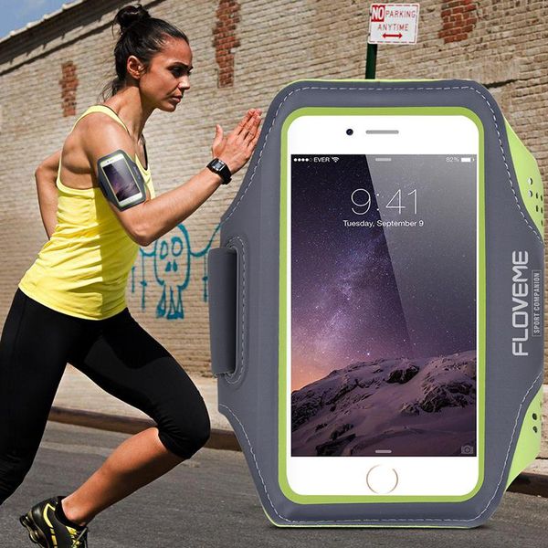 

cell phone pouches for oneplus 9 pro 9r 8 8t 7 7t 6t 5t nord genuine original floveme running jogging sport gym arm band case cover holder b