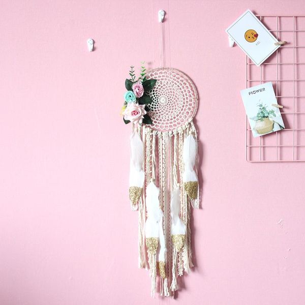 

decorative objects & figurines 2021 innovative big size dream catcher room decoration teenager pendant ornaments handmade dreamcatcher for