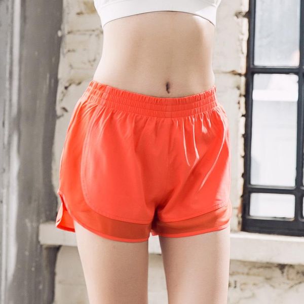 

outdoor workout clothing loose breathable fitness sports exercise training shorts anti-light women's yoga pants 07jw571 gym, White;black