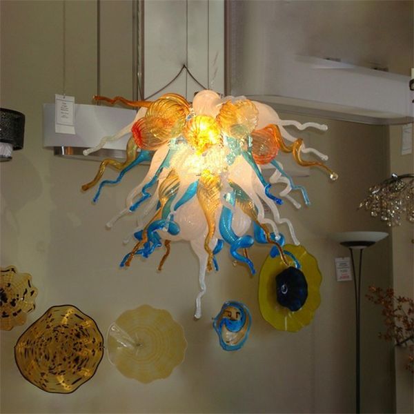 Lampada contemporanea Soggiorno 20 * 24 pollici Lampade a sospensione Lampadari per cucina domestica Lampadario decorativo con lampadine a Led Stile italiano