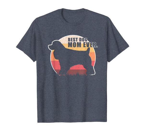

vintage retro dog mom ever cocker spaniel t shirts, White;black