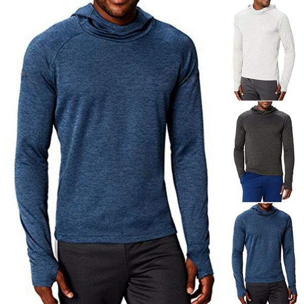 

men's hoodies & sweatshirts mens winter warm hoodie sweatshirt long sleeve hooded casual pullover jumper top, Black