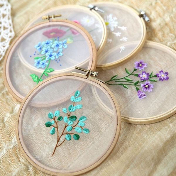 

other arts and crafts diy embroidery flower painting interesting handicrafts material kits beginner kit stitch