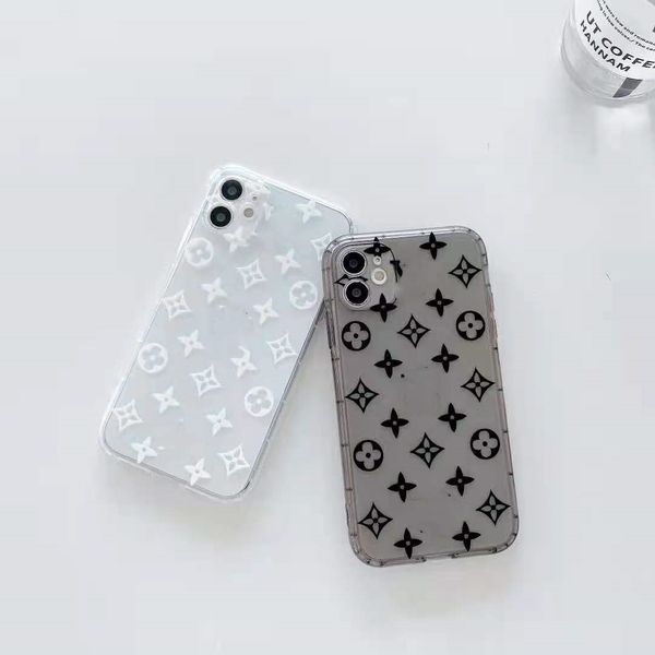 

brand clear phone cases for iphone 12 promax 12pro 11 xs max xr x 8 plus se2