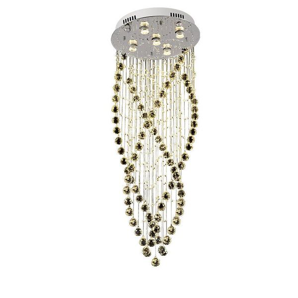 

chandeliers modern led crystal light fixture for staircase stair el villa vanity bedroom hanging lamp