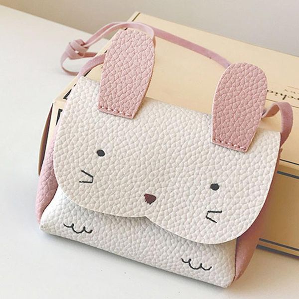 

new girls pu coin purse bag wallet kids rabbit one shoulder bag small coin purse change wallet kids bag wholesale