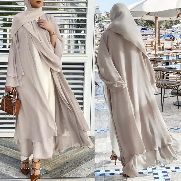 

ethnic clothing 2021 abaya dubai turkey muslim fashion hijab dress elegant kaftan cardigan evening gowns lady praying clothes long sleeve ki, Red