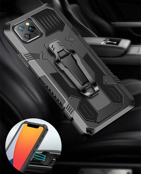 Mech Warior Phone Case TPU + ПК + металлические мобильные телефоны чехол для iPhone 12 Mini 11 Pro Max X XS XR 7 8 6s Plus Samsung S21 S21PLUS S21ULTRA Motorola