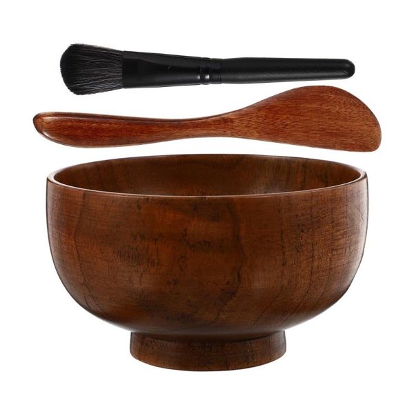 

storage bottles & jars 1 set mask bowl brush spatula kit reusable tool diy