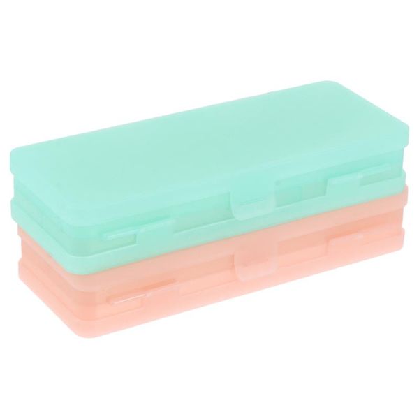 

pencil bags 2 pcs student stationery cases lightweight pen storage holders