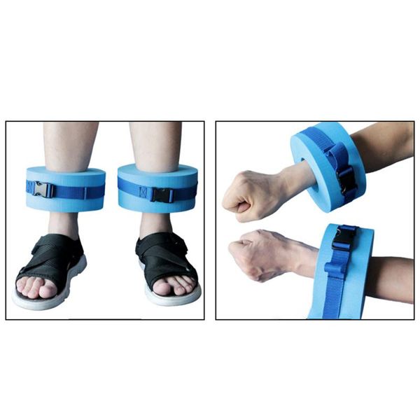 

life vest & buoy 1pcs swimming weights aquatic cuffs paired floating foam water exercise aerobics for ankles arms ring
