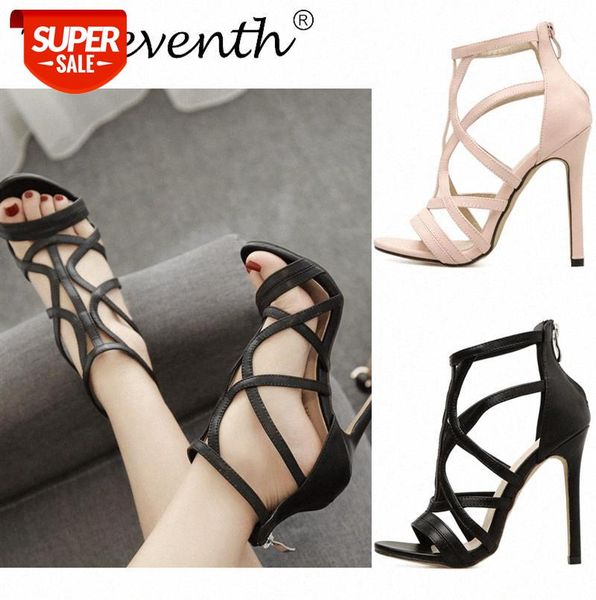 

deleventh european beauty shoes source zi ling hollow sandals women #nc66, Black