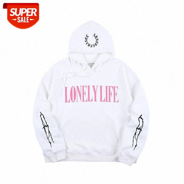 

nagri ordinary casual cotton hooded pullover white no liner side slit pocket collarless sweatshirt men #lg63, Black