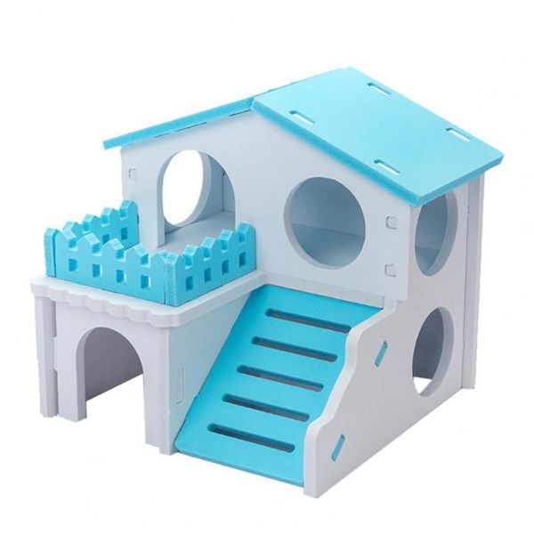 PEQUENA PEQUENA PENLIMENTOS ECOMPRELAMENTE HAMSTER HOUSE DE PETO DE PETO DE PETO DE PETO DE PETO DE PETO DE PETO DE PENOS DUPLA CAMADAS DUPLO