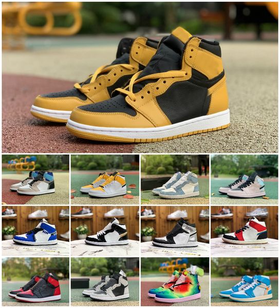 

1 university blue hyper royal twist chicago basketball shoes men 1s mid milan digital pink quartz fragment pollen unc patent 3 bred toe cour