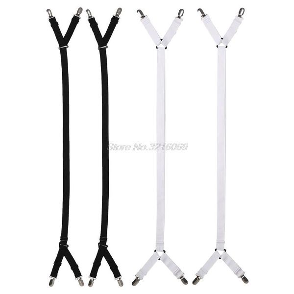 

clothing & wardrobe storage 2pcs bed sheet mattress holder fastener grippers clips suspender straps home oct15 whosale&dropship