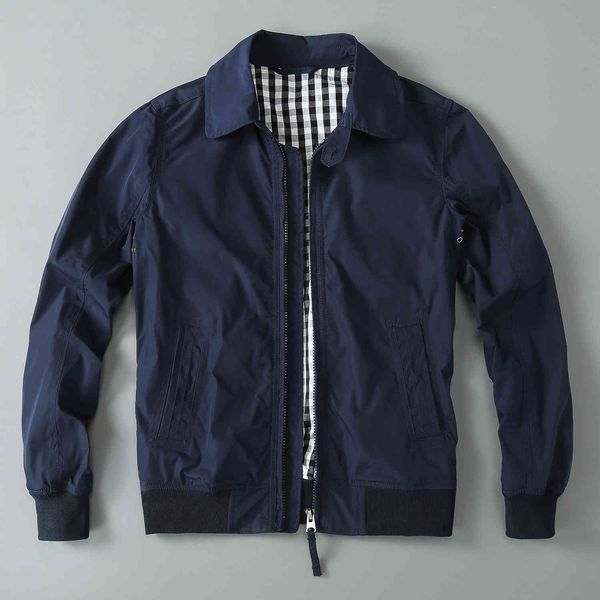 

2021 men's casual jacket windbreak lapel autumn, Black;brown