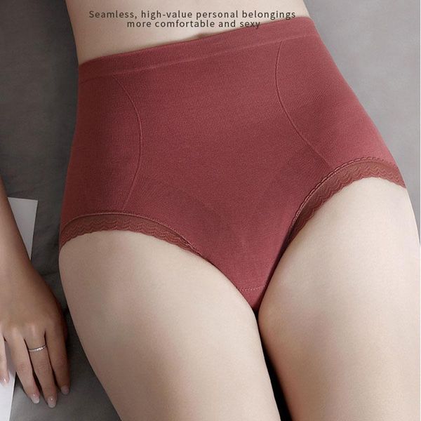 

women's panties high waist underpants soft comfort fashion seamless female lace underwear lingerie, Black;pink