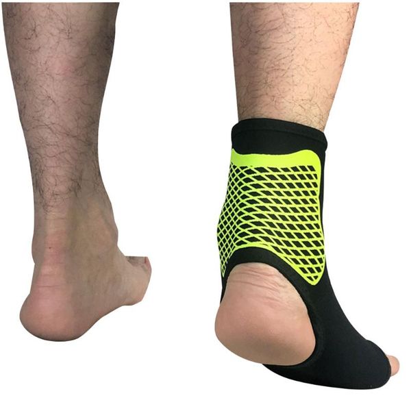 

1pcs ankle support brace adjustable compression braces for sports protecting men women sec88, Blue;black