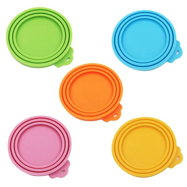 

dog bowls & feeders silicone lid pet seal fresh cover for five colors option