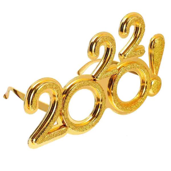

party decoration 1 pair 2022 year eyeglasses decor funny eyewear prop po props