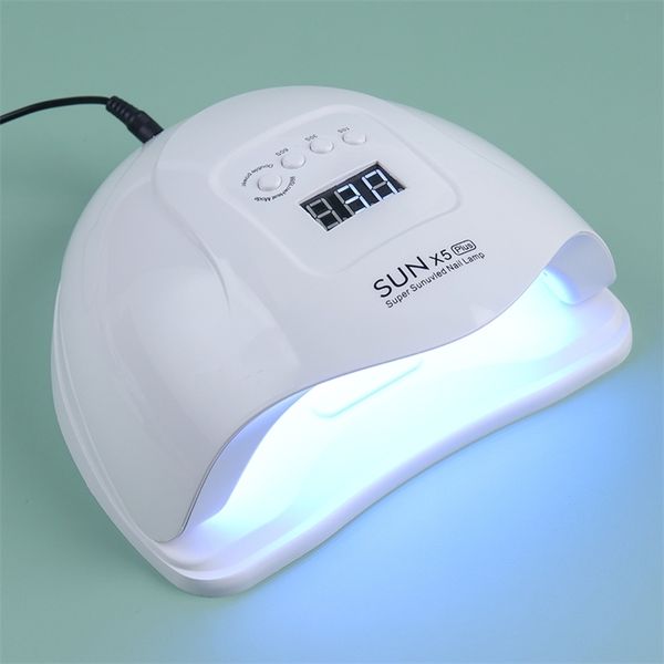 

nail dryer led lamp uv for curing all gel polish with motion sensing manicure pedicure salon tool 210608