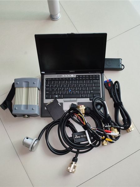 

mb c3 star diagnosis multiplexer diagnostic tool five cables ssd v2014.12 software super speed dell d630 lap4g