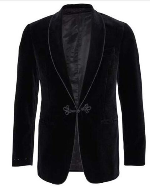 

men's suits & blazers black velveteen blazer jacket men mans groom tuxedos for formal wedding contains only one customizable, White;black