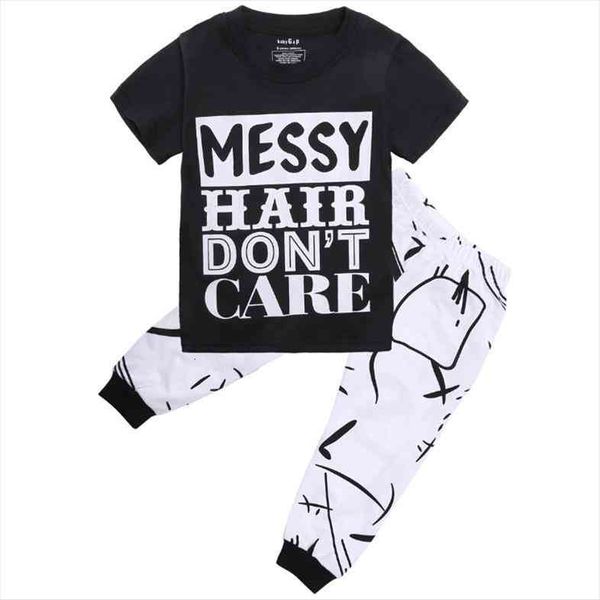 

toddler kids baby outfit fashion casual t shirt pants trousers 2pcs set clothes 2 3 4 5 6 7, White