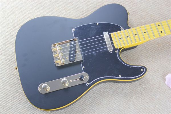 

black ebony tuning fork electric guitar package