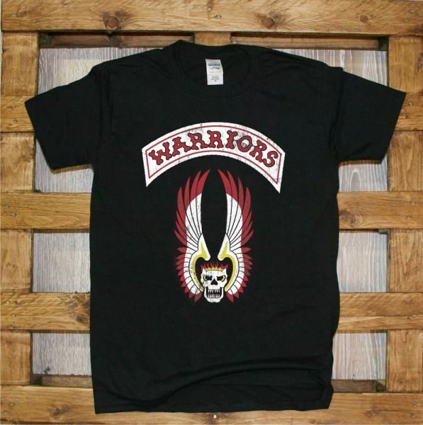 

j341 mesh the warriors gang new york t-shirt ultras, White;black