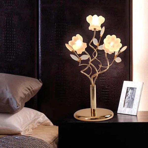 Настенная лампа Zyy European Luxury Crystal Table Творческие цветочные свети