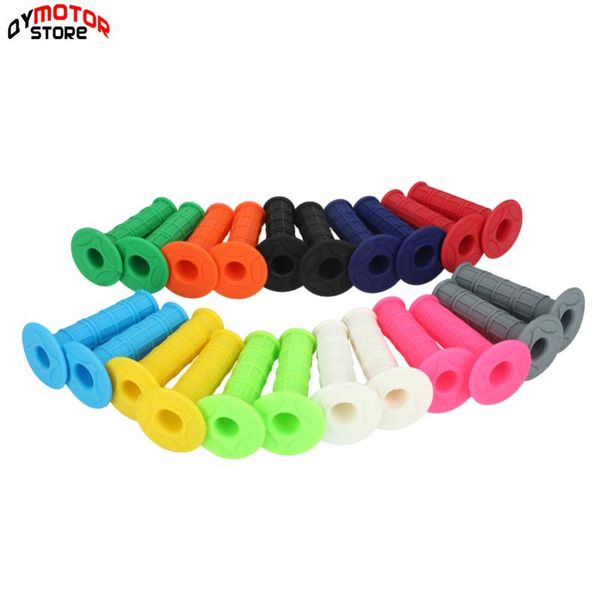 

handlebars full waffle grips handlebar handle bar rubber for mx motocross jet ski pwc off road atv atc moped dirt pit bike