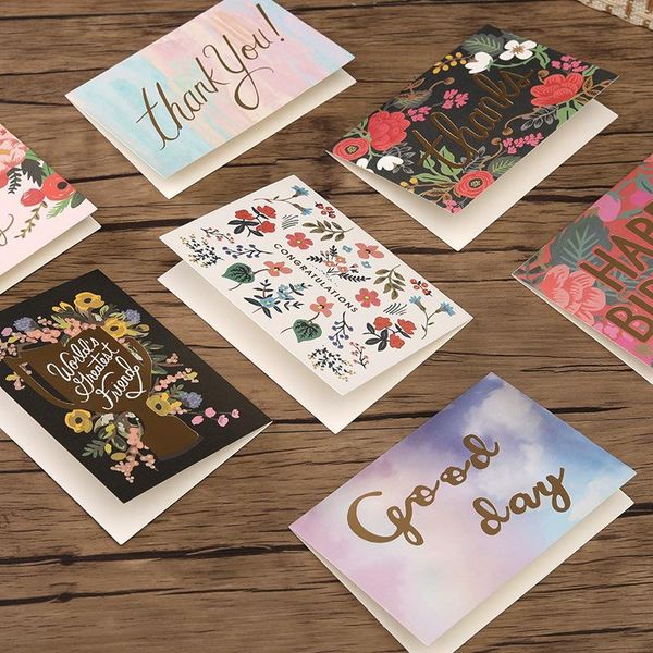 

greeting cards custom thank you bulk birthday card for kids note with envelopes invitations blank inside holiday