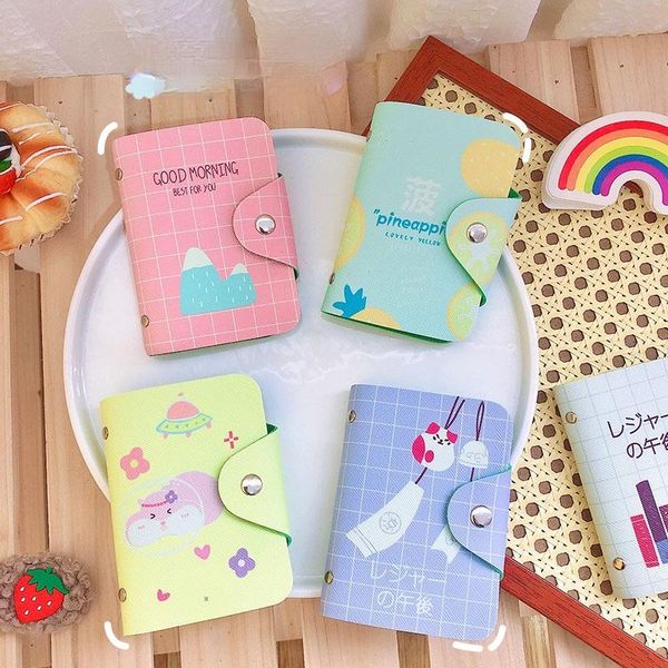 

card holders pu leather function 20 bits case business holder men women credit passport bag id wallet gifts, Brown;gray