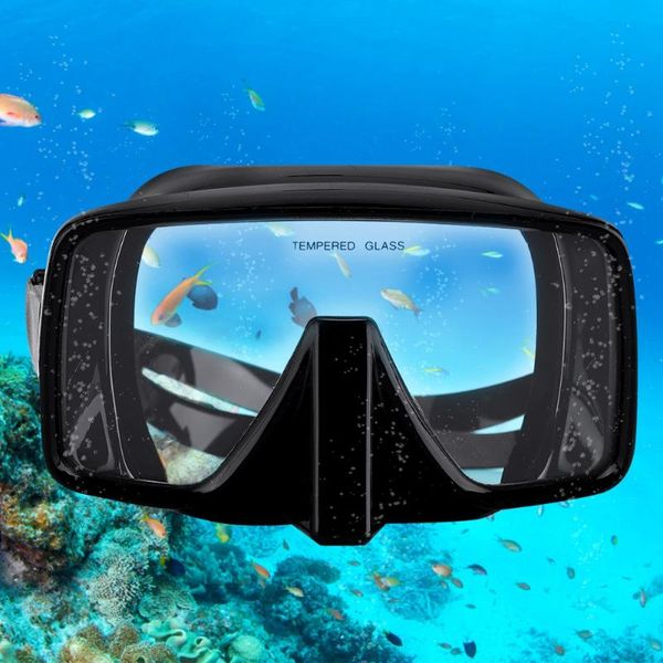 

pool & accessories diving mirror full silicone deep snorkeling plastic packaging one-piece salvage mask