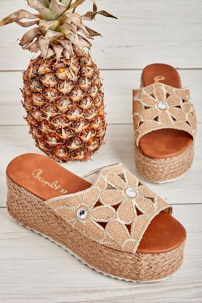 

slippers women sandals natural l fashion summer slipper indoor outdoor flip flops beach shoes female platform casual, Black
