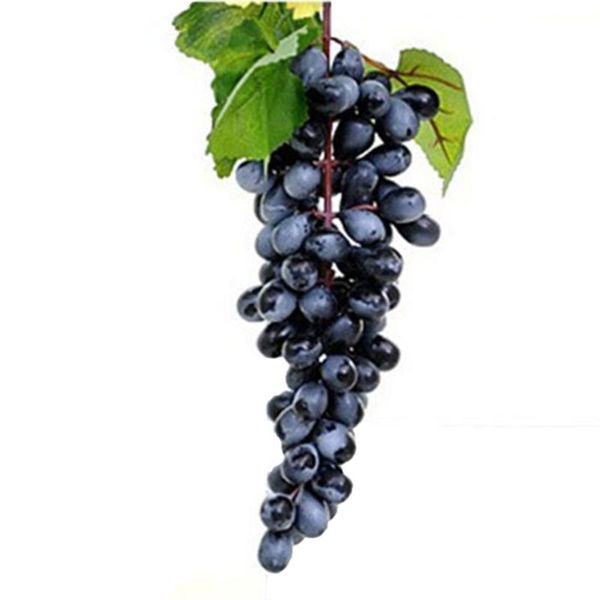 

85pcs/set cafe display diy home decor durable restaurant fruit shop portable pography props party accessories fake grapes decoration