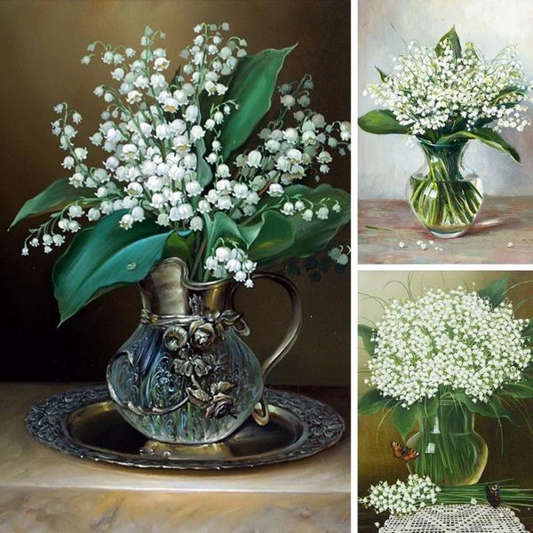 

diamond painting 5d diy flowers cross stitch kit full drill embroidery mosaic art picture of rhinestones gift home decoration