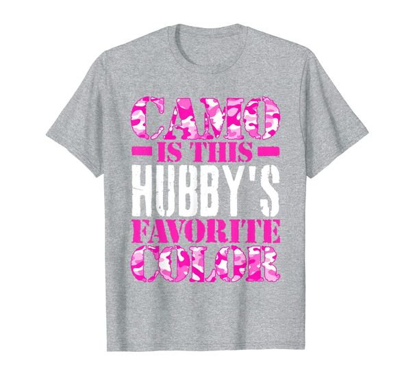 

camo is this hubby's favorite color camouflage t-shirt, White;black