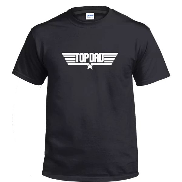 

dad maverick goose ice man fathers day wings gift gift 100% cotton t-shirt, White;black