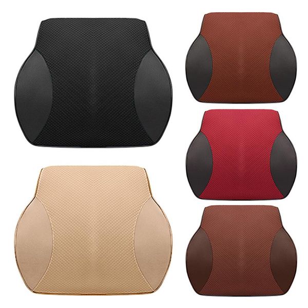 

seat cushions memory foam warm car neck pillows support waist cushion chair back pillow for driver