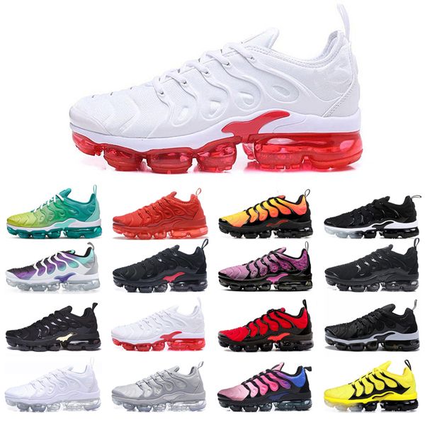 

tn plus running shoes man woman triple white sunset lemon lime red black red shark tooth aurora blue fury cool grey hyper violet bumblebee s