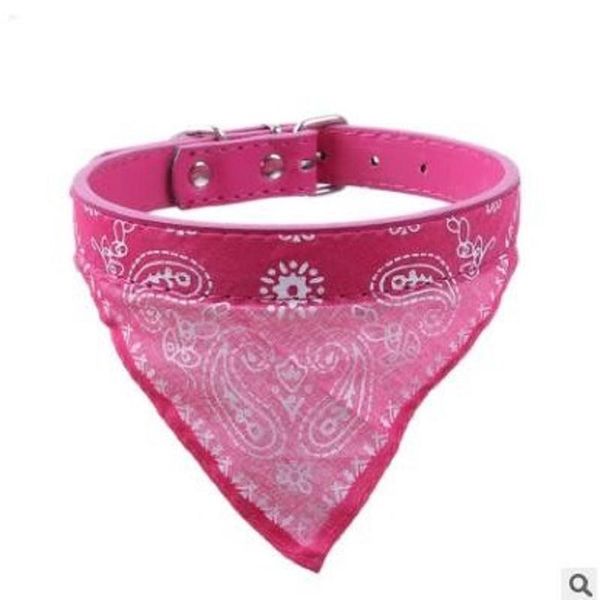 

dog collars & leashes pet saliva scarf triangle collar bib cat neck set a hair substitute