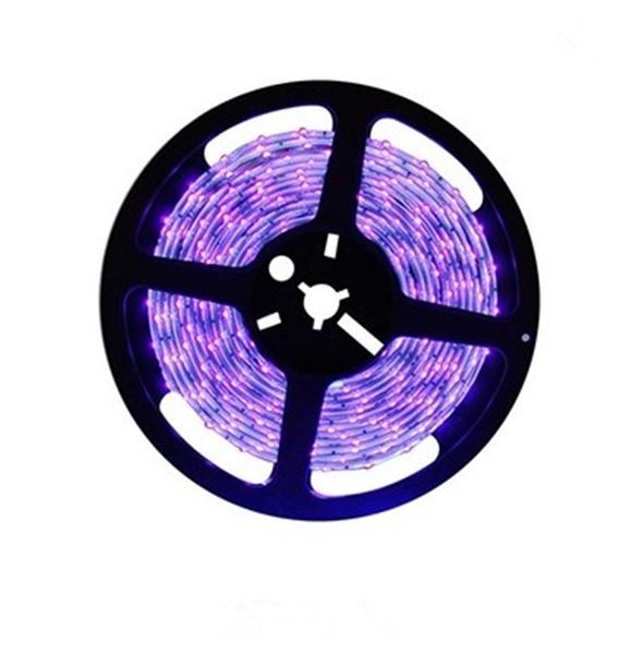 

strips 16.4ft 12v led uv black light strip, smd flexible blacklight fixtures with 300 units lamp beads